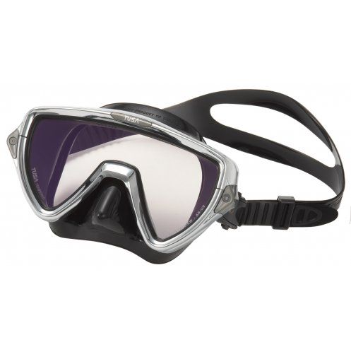 Maska TUSA VISIO PRO M-110 SQB-CR czarno-srebrna