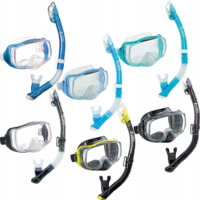 Zestaw do snorkelingu maska z fajką TUSA IMPREX 3D