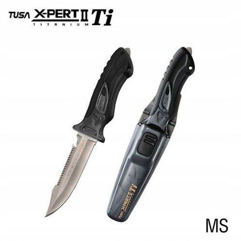 Nóż nurkowy Tusa X-PERT Titanium FK-940 czerwony