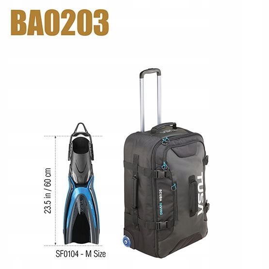 Torba nurkowa Tusa BA-0203 Roller Bag Medium 81l.