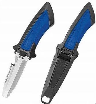 Nóż nurkowy TUSA FK-11 Mini Knife czarny