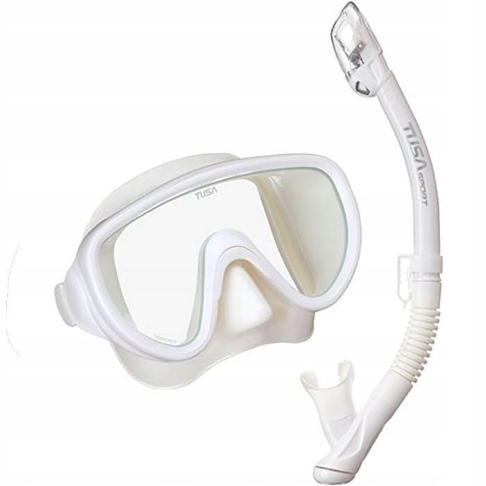 Zestaw TUSA Maska Serene+Fajka HyperDry+Płetwy UF21 rozmiar S/32-39 biały