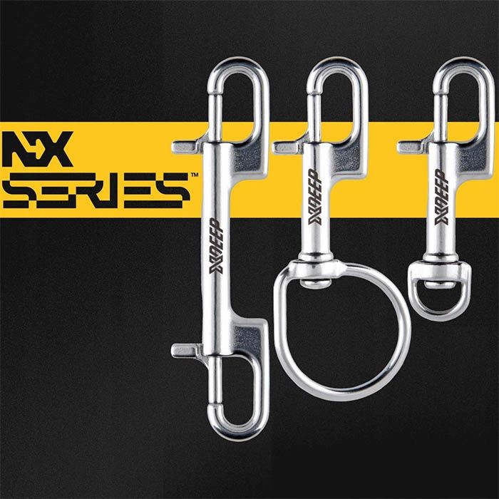 Karabińczyk nurkowy XDeep NX Doubleender