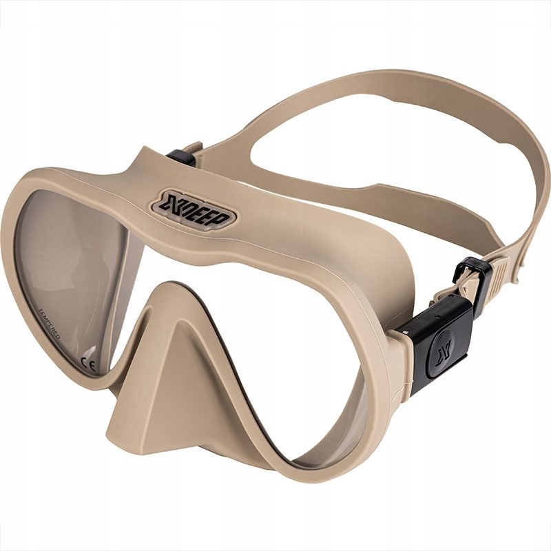 Maska XDeep Frameless beżowy silikon