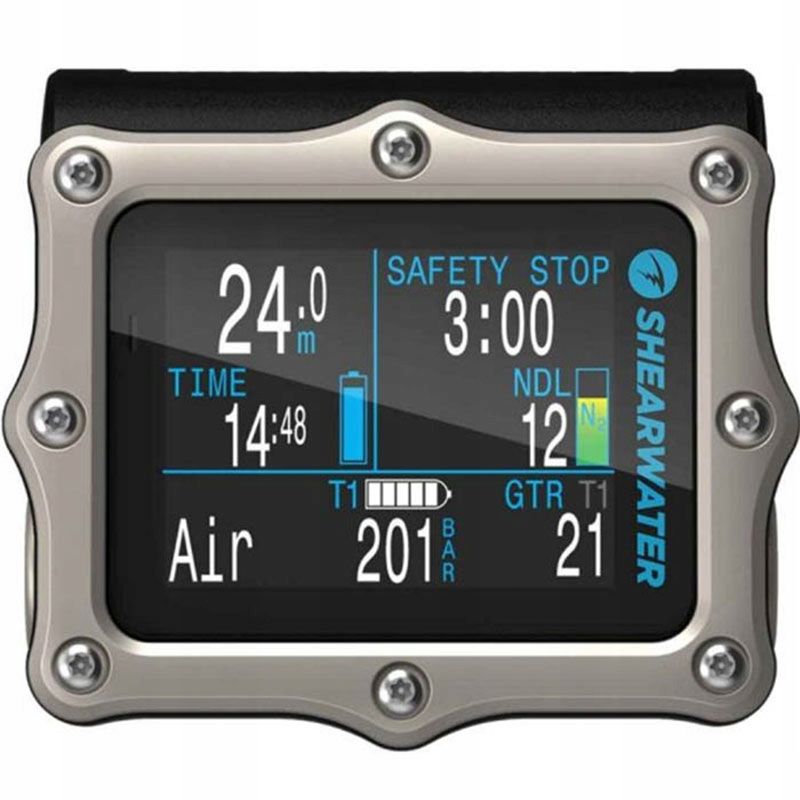 Komputer nurkowy Shearwater PERDIX 2TI Silver