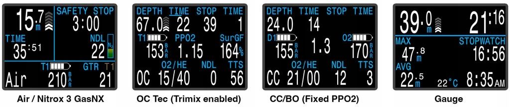 Komputer nurkowy Shearwater PERDIX 2TI Silver