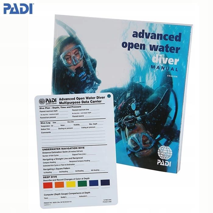 Zestaw materiałów PADI AOWD CrewPack wersja PL