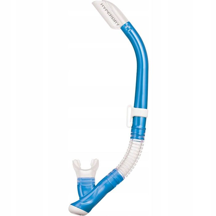 Fajka TUSA SPORT HYPERDRY przezroczysto-niebieska