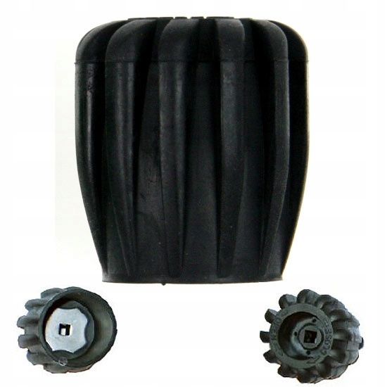 Gałka gumowa do butli nurkowej czarna