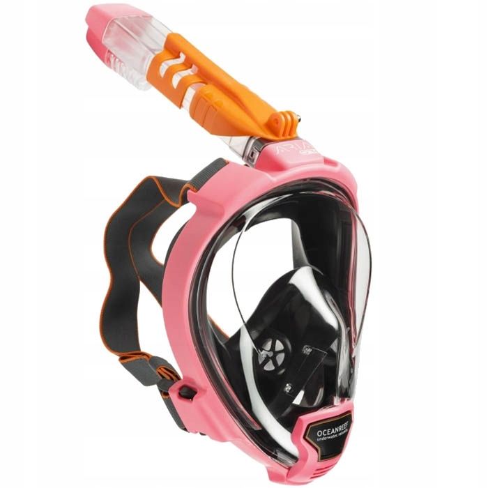 Maska pełnotwarzowa Ocean Reef ARIA QR+ różowa S/M