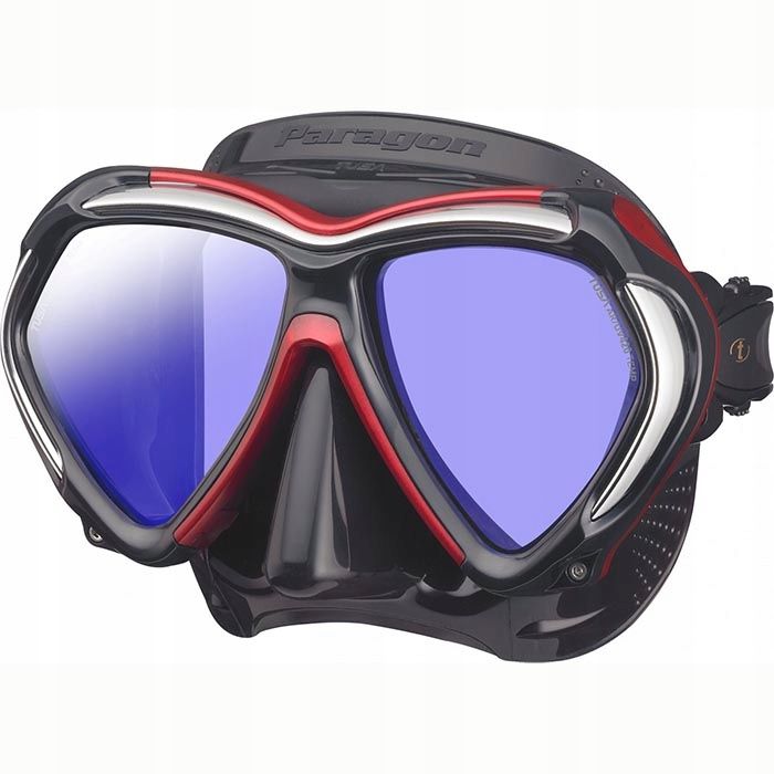 Maska TUSA PARAGON M 2001SQB MDRA czarno-czerwona