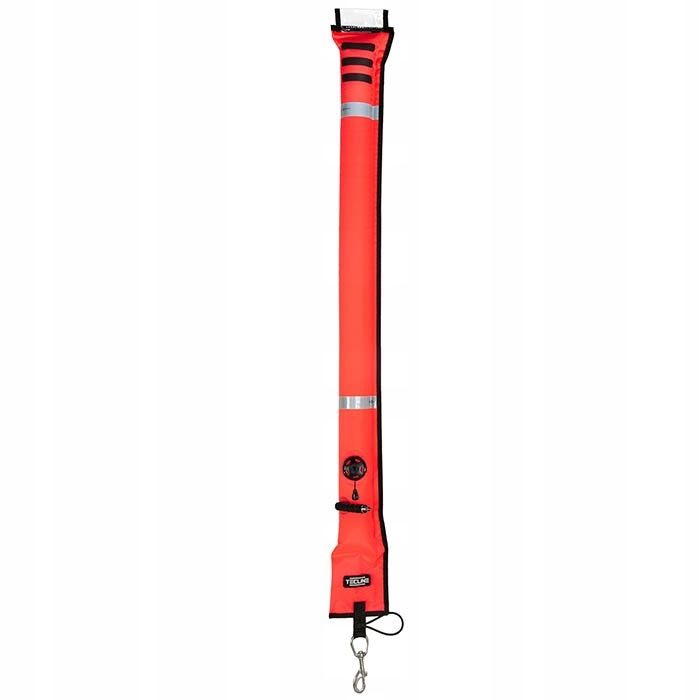 Boja deco TecLine 11/117 cm zamknięta pomarańczowa