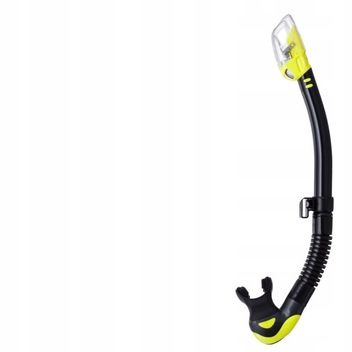 Zestaw maska i fajka Tusa FREEDOM HD QBFY czarno-żółty