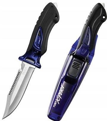 Nóż nurkowy TUSA X-PERT II FK-910 granatowy