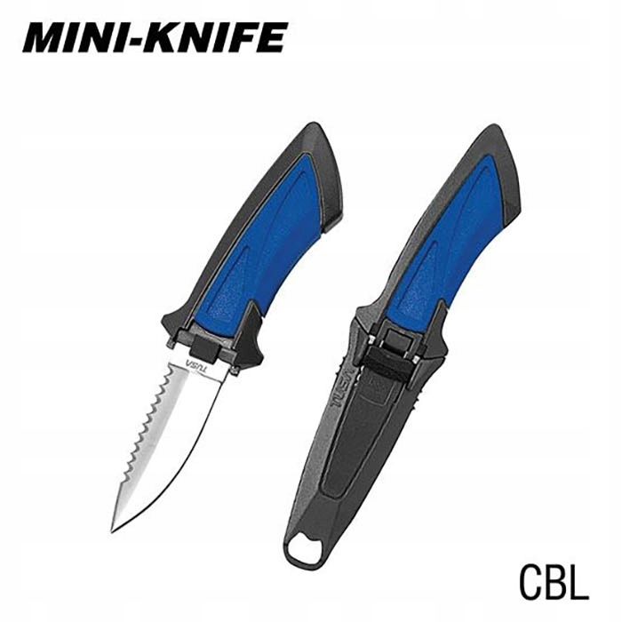 Nóż nurkowy TUSA FK-10 Mini Knife czarny