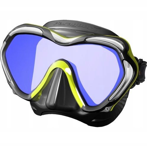 Maska TUSA PARAGON SM 1007SQB FYA czarno-żółta