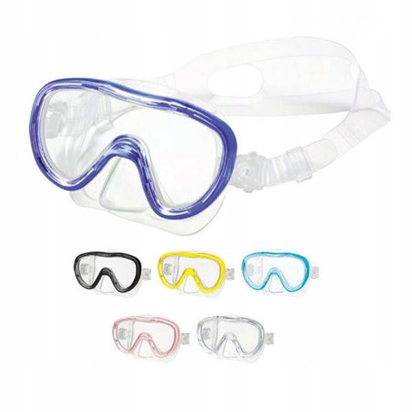 Maska TUSA KLEIO II M-111 przezroczysto-czarna