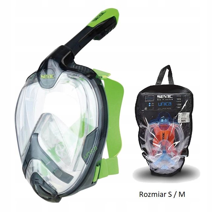 Maska pełnotwarzowa SEAC UNICA S/M Snorkeling