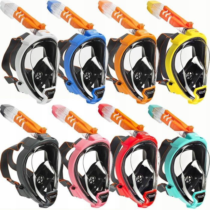 Maska pełnotwarzowa Ocean Reef ARIA QR+ aqua S/M