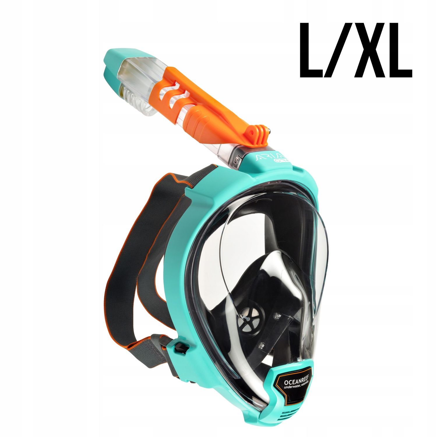 Maska pełnotwarzowa do snorkelingu Ocean Reef ARIA QR+ L/XL