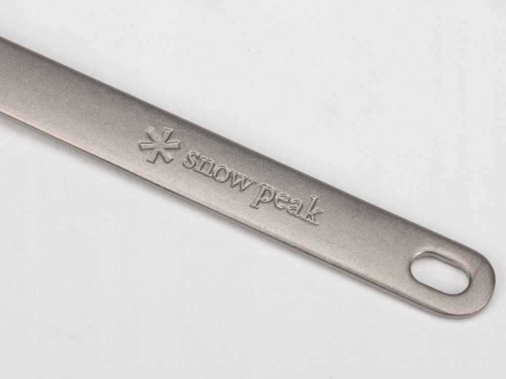 Tytanowy spork turystyczny FOON Snow Peak łyżkowidelec japoński