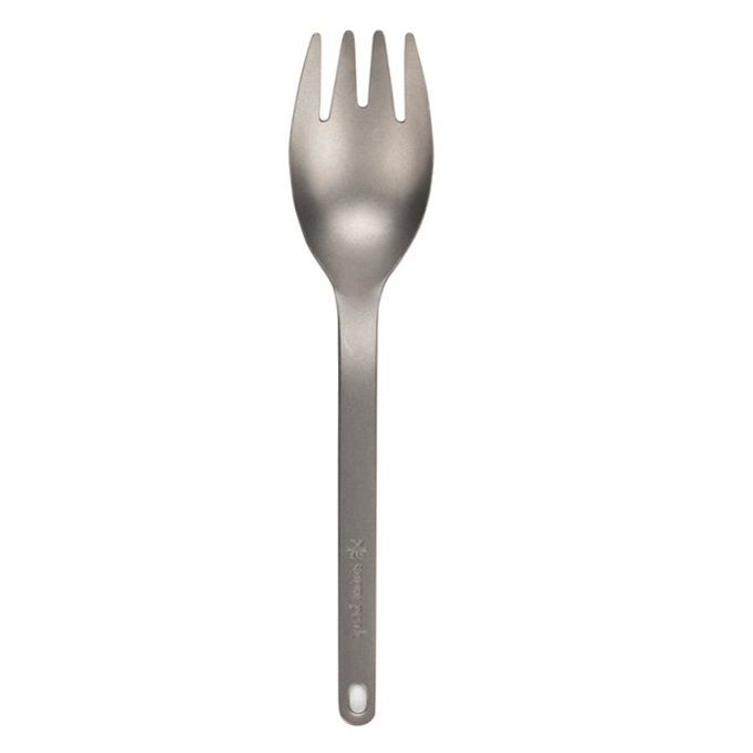 Tytanowy spork turystyczny FOON Snow Peak łyżkowidelec japoński