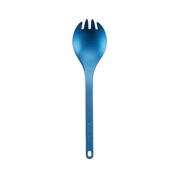 Tytanowy SPORK turystyczny Snow Peak łyżkowidelec Niebieski japoński