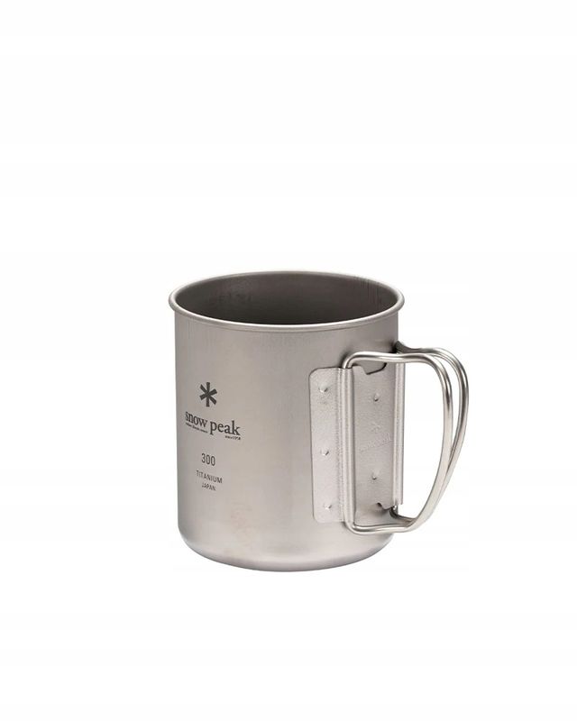 Kubek tytanowy turystyczny Snow Peak Single Cup 300 ml FH japoński