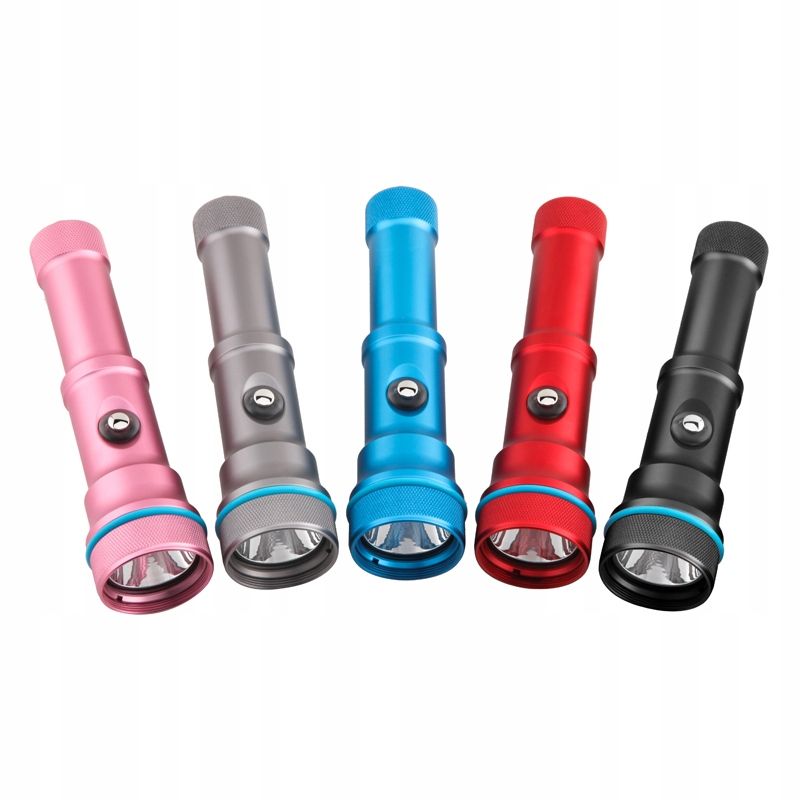 Latarka X-adventurer M1800 LED Scuba Diving Spot Light niebieska