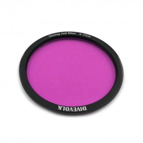 FILTR RÓŻOWY MAGENTA 67 MM DIVEVOLK do obudowy SeaTouch 4 Max
