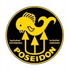 Koszulka UV rashguard POSEIDON męska czerwona z długim rękawem rozmiar S