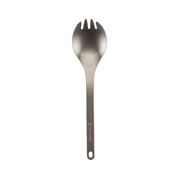 Tytanowy SPORK turystyczny Snow Peak łyżkowidelec japoński 16 g