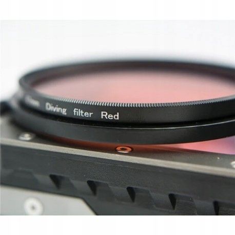 FILTR CZERWONY 67 MM DIVEVOLK do obudowy SeaTouch 4 Max