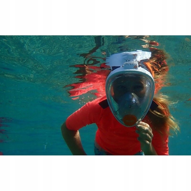 Maska pełnotwarzowa do snorkelingu dla dzieci Ocean Reef ARIA Junior XS