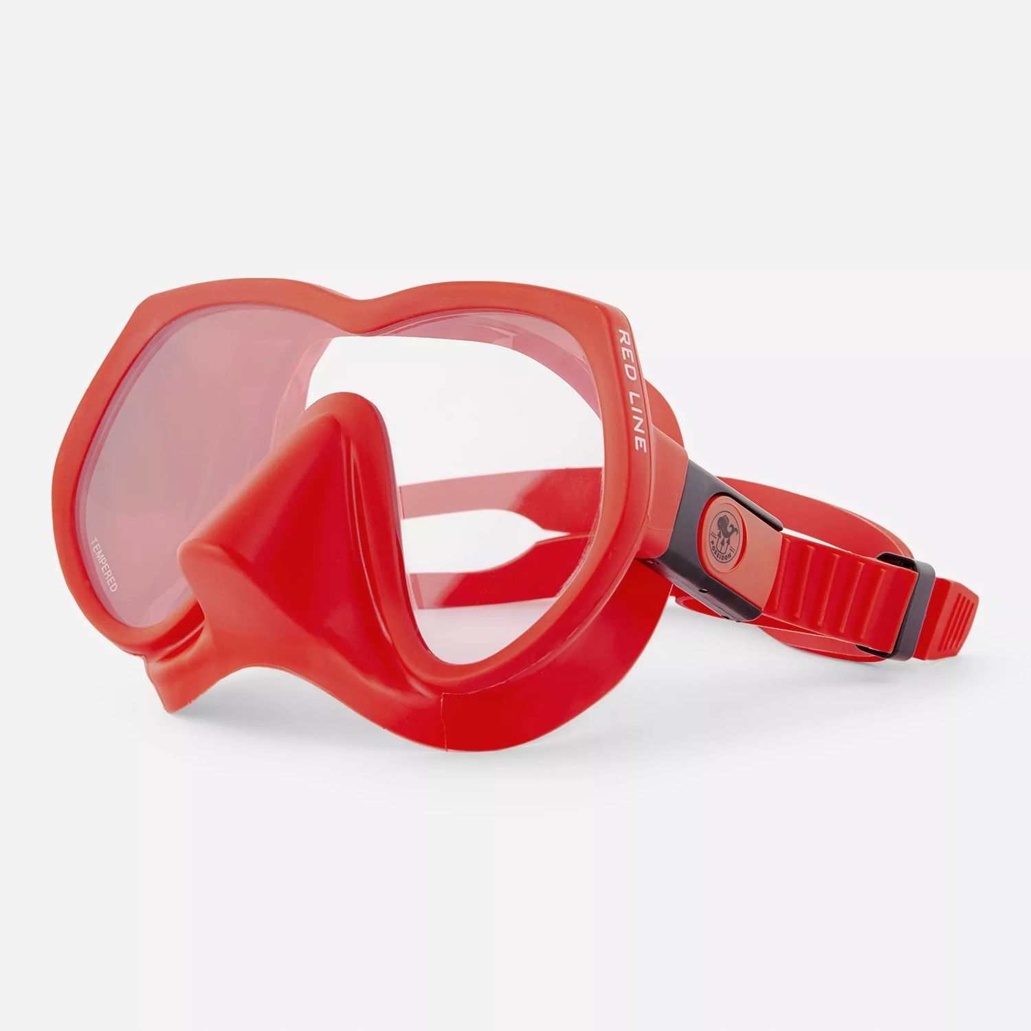 Maska nurkowa frameless POSEIDON Red LINE + FAJKA za darmo PROMOCJA