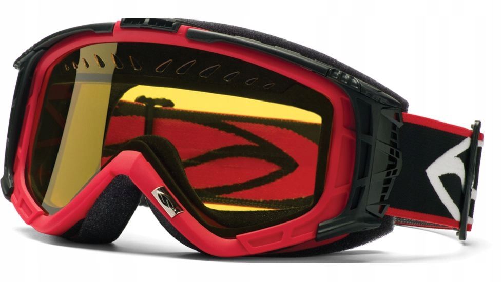 Gogle motocross narty skuter SMITH INTAKE SNOWMOBILE - czerwone