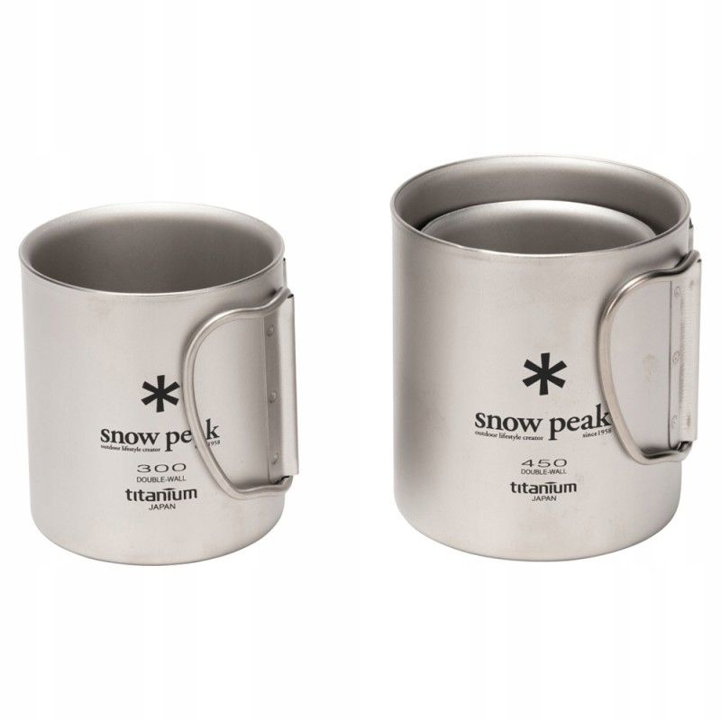 Kubek tytanowy Snow Peak Double Cup 300 ml FH