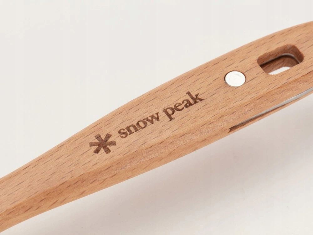 Widelec duży kuchenny Snow Peak drewno bukowe