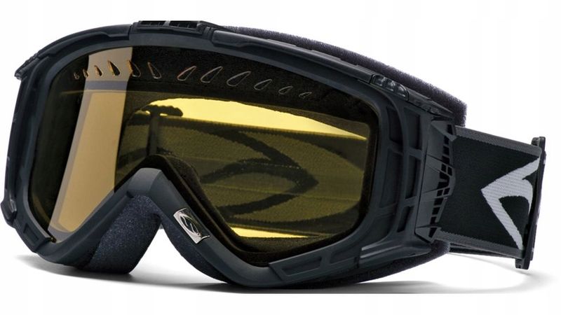 Gogle motocross narty skuter SMITH INTAKE SNOWMOBILE - czarne