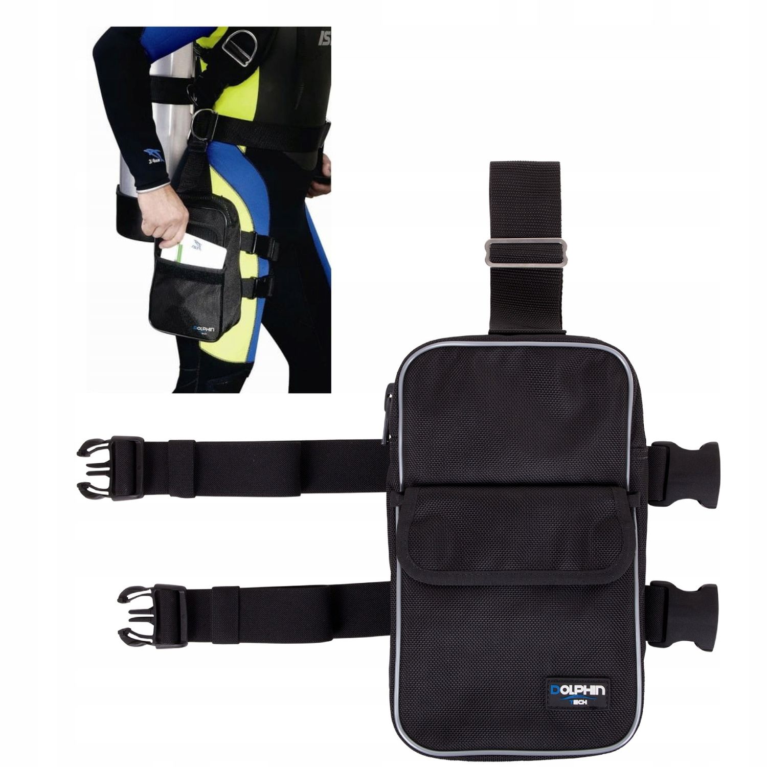 Kieszeń udowa nurkowa IST Sports TSP-2