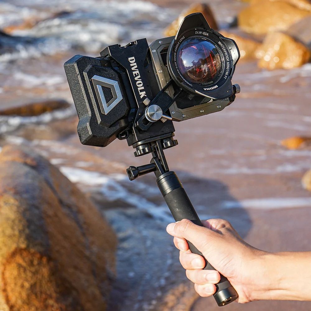 Kij stick kijek selfie do obudowy DIVEVOLK SeaTouch 4 Max Plus / Platinium