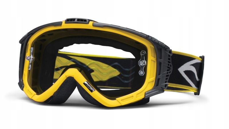 Gogle motocross mx SMITH INTAKE SNG CAF YELLOW - żółte