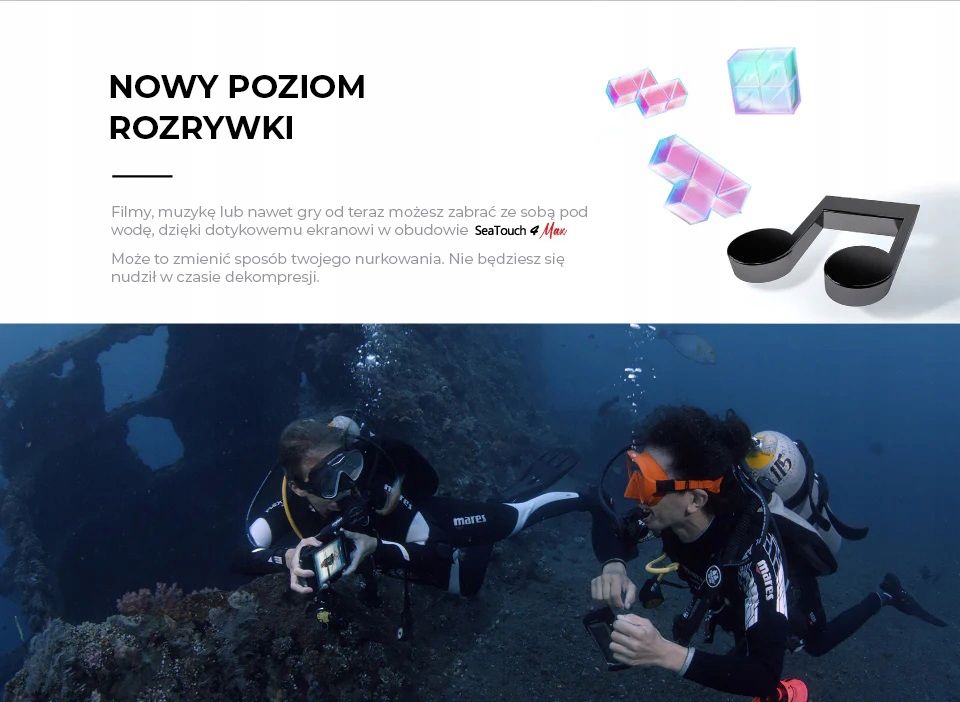 Obudowa podwodna wodoszczelna do telefonu DIVEVOLK SeaTouch 4 MAX PLUS PINK