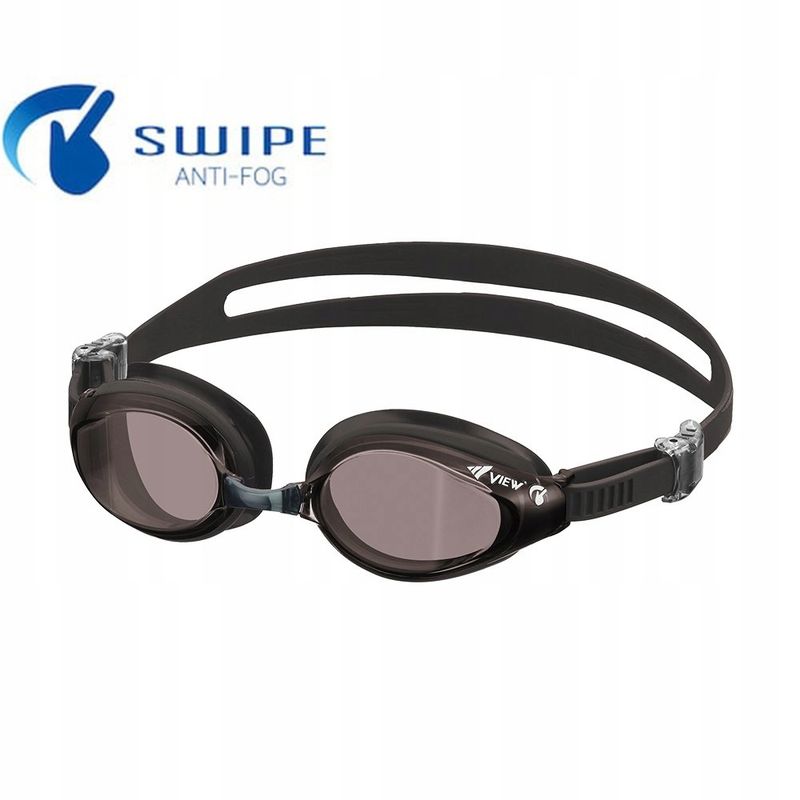 Okularki pływackie SWIPE V-640 brązowe szkła