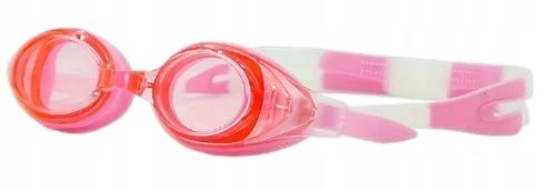 Okularki pływackie korekcyjne Enzo różowe dziecięce