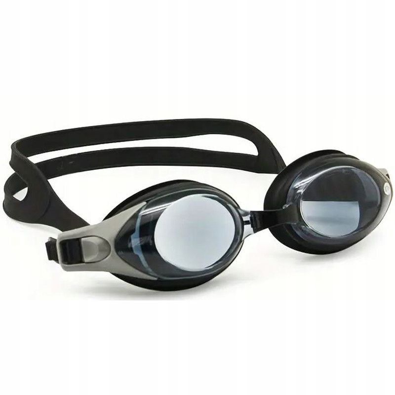 Okularki pływackie korekcyjne Enzo czarne