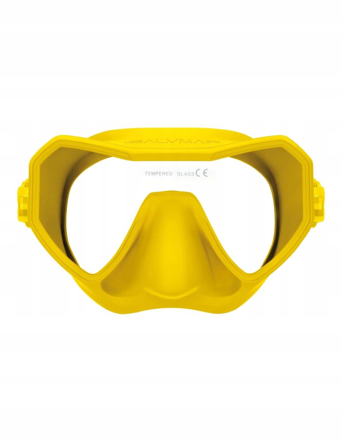Maska do nurkowania, freedivingu okulary Salvimar NEO żółta