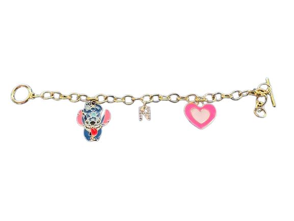 GOLD CHARM BRACELET 3
