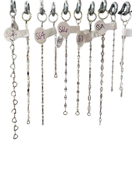 CUSTOM STERLING SILVER ANKLET