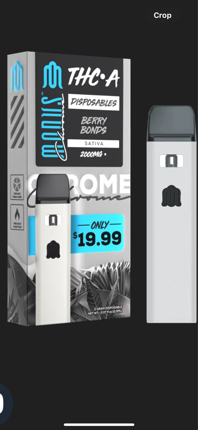 MODUS: 2gram Disposable THCa - Berry Bonds SATIVA